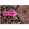 Image 7 : A WOOL HAND KNOTTED FLORAL ORIENTAL AREA RUG.