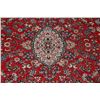 Image 4 : A WOOL HAND KNOTTED MAHAL ORIENTAL AREA RUG.