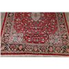 Image 5 : A WOOL HAND KNOTTED MAHAL ORIENTAL AREA RUG.