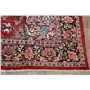 Image 6 : A WOOL HAND KNOTTED MAHAL ORIENTAL AREA RUG.