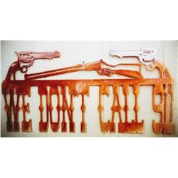 We Don't Call 911 Metal Art Sign