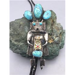 Unique Kachina Figure Bolo
