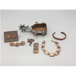 Group of Vintage Copper Items