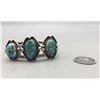 Image 3 : Vintage Three Stone Turquoise Bracelet