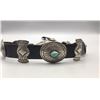 Image 8 : Turquoise and Sterling Silver Concho Belt