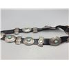 Image 9 : Turquoise and Sterling Silver Concho Belt