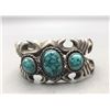 Image 2 : Turquoise And Sand Cast Bracelet