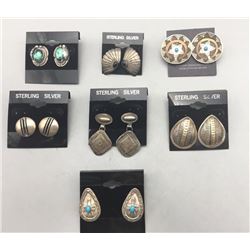 Seven Pairs of Earrings