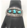 Image 1 : Vintage Three Stone Turquoise Bracelet
