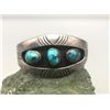Image 8 : Vintage Three Stone Turquoise Bracelet