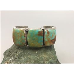 Sterling Silver and Turquoise Bracelet