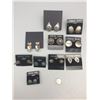 Image 2 : 10 Pairs of Vintage Clip On and Screw Back Earrings