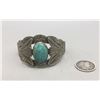 Image 2 : Fred Harvey Era Sterling Silver and Turquoise Bracelet
