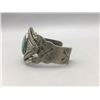 Image 5 : Fred Harvey Era Sterling Silver and Turquoise Bracelet