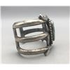 Image 3 : Vintage Turquoise and Sand Cast Bracelet
