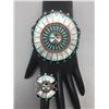 Image 1 : Zuni Inlay Bracelet and Ring Set