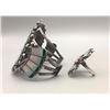 Image 8 : Zuni Inlay Bracelet and Ring Set