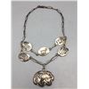 Image 2 : Hopi Sterling Silver Overlay Necklace