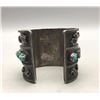 Image 4 : Vintage Inlay and Turquoise Cuff Bracelet