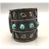 Image 5 : Vintage Inlay and Turquoise Cuff Bracelet