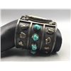 Image 8 : Vintage Inlay and Turquoise Cuff Bracelet