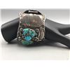 Image 10 : Vintage Turquoise and Sterling Silver Watch Cuff