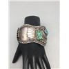 Image 8 : Vintage Turquoise and Sterling Silver Watch Cuff