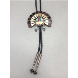 Vintage Zuni Sunface Bolo