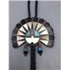 Image 2 : Vintage Zuni Sunface Bolo