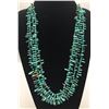 Image 9 : Older Fine Turquoise and Heishi 4 Strand Necklace