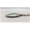 Image 7 : Sterling Silver Inlay Necklace with Handmade Chain