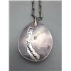 Image 8 : Sterling Silver Inlay Necklace with Handmade Chain