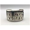 Image 1 : Hopi Overlay Story Teller Bracelet by John Coochyumtewa