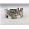 Image 2 : Sterling Silver Cross Bracelet by Greg Thorne