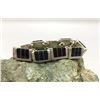 Image 1 : Onyx Inlay Link Bracelet