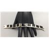 Image 2 : Onyx Inlay Link Bracelet