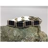 Image 8 : Onyx Inlay Link Bracelet