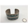 Image 2 : Vintage Turquoise Chip Inlay Bracelet