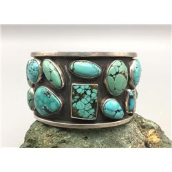 Turquoise Cluster Bracelet