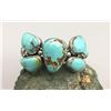 Image 10 : Turquoise Bracelet Shaped Like a Butterfly