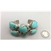 Image 2 : Turquoise Bracelet Shaped Like a Butterfly