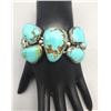 Image 8 : Turquoise Bracelet Shaped Like a Butterfly