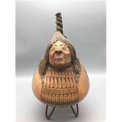 Unique Figural Mata Ortiz Pot