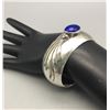 Image 2 : Sterling Silver and Lapis Bracelet