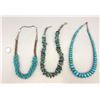 Image 8 : 3 Turquoise Necklaces