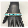 Image 2 : Turquoise Cluster Link Style Bracelet
