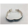Image 7 : Turquoise Cluster Link Style Bracelet