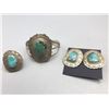 Image 2 : Turquoise Bracelet Ring and Earring Set