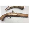 Image 2 : Black Powder Reproduction Pistol and Horn