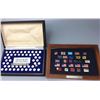 Image 2 : Numerous Sterling Silver Mini Proof Coin and Sterling Silver Flags